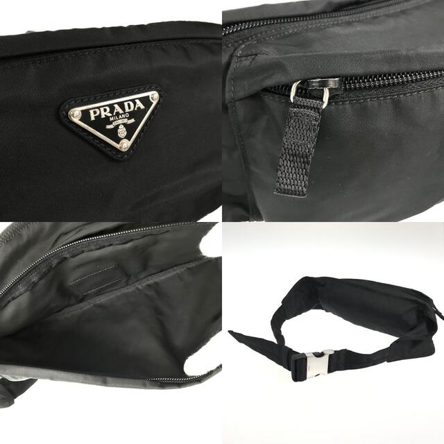極美品○PRADA《ダブルポケット》ウエストバッグ ボディバッグ