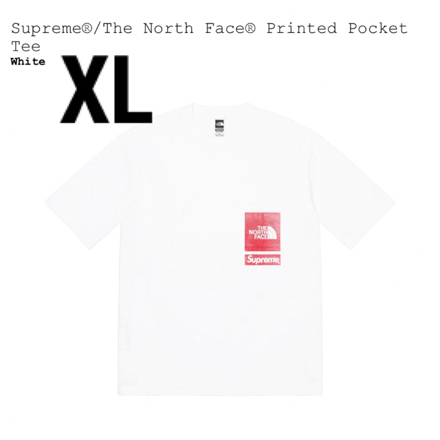 Supreme The North Face Tシャツ White XL