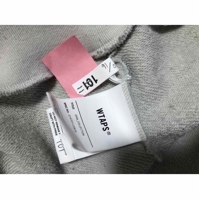 21SS ACADEMY SWEATER LIGHT GRAY XL WTAPS