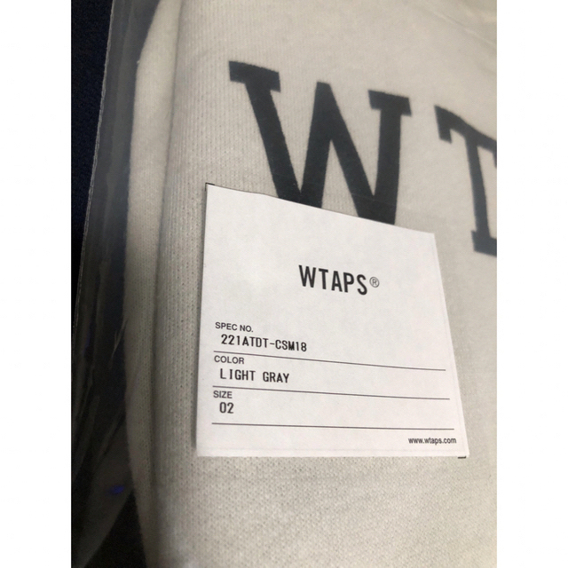 W)taps(ダブルタップス)のWtaps Academy Sweatshirt Light Gray M メンズのトップス(スウェット)の商品写真