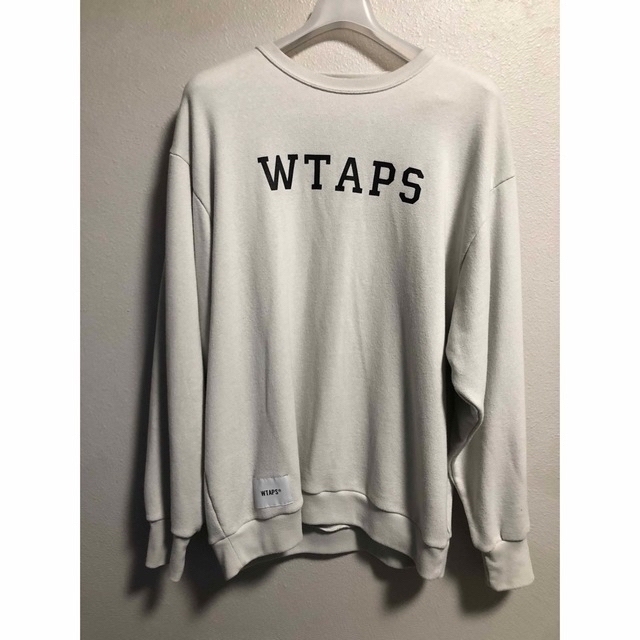 Wtaps Academy Sweatshirt Light Gray M トレンド 4800円引き www.gold ...