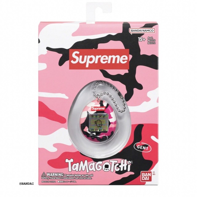 Supreme(シュプリーム)の【supreme】正規品 新品 シュプリーム たまごっち ピンク 2023ss エンタメ/ホビーのゲームソフト/ゲーム機本体(家庭用ゲーム機本体)の商品写真
