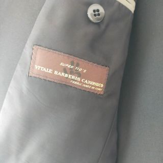 TAKEO KIKUCHI - TAKEOKIKUCHI × CANONICO 3ピーススーツ 黒無地の通販