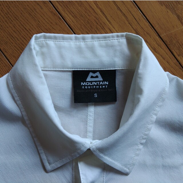 MOUNTAIN EQUIPMENT(マウンテンイクイップメント)のMOUNTAIN EQUIPMENT  Speedshirt Sサイズ ホワイト メンズのトップス(シャツ)の商品写真