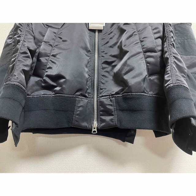 sacai(サカイ)のSACAI NYLON TWILL MA-1 BLOUSON メンズのジャケット/アウター(フライトジャケット)の商品写真