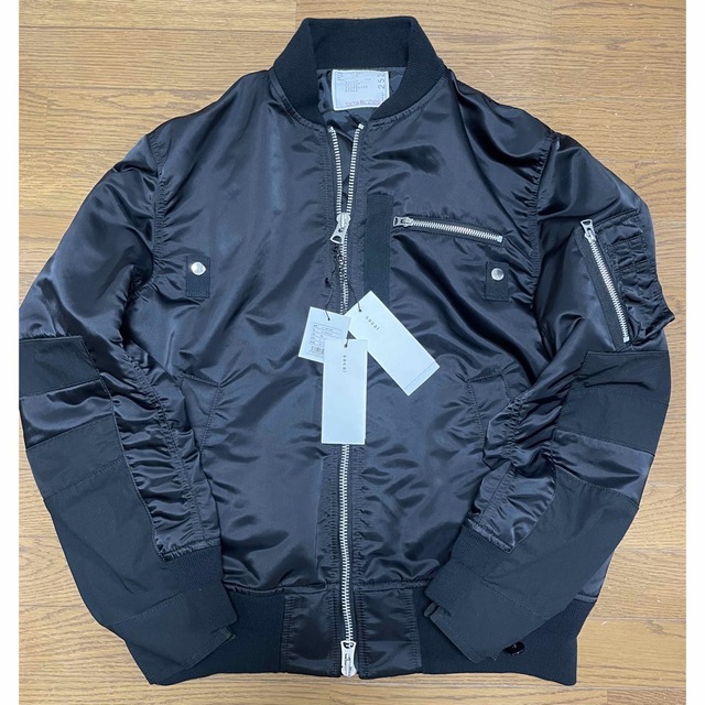 sacai(サカイ)のSACAI NYLON TWILL MA-1 BLOUSON メンズのジャケット/アウター(フライトジャケット)の商品写真