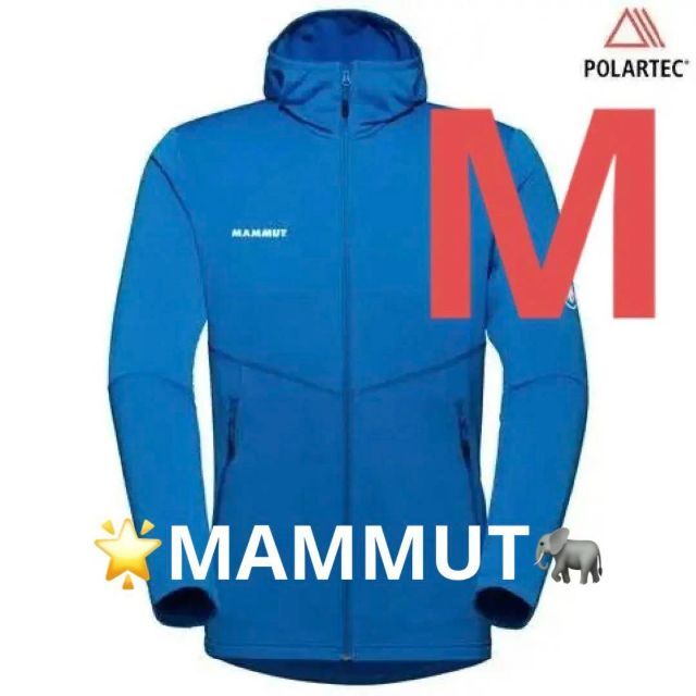 Mammut(マムート)の004✅マムート アコンカグア ライト ML フード付きフリース ジャケット メンズのジャケット/アウター(ナイロンジャケット)の商品写真