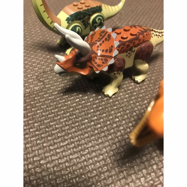 販売停止　レゴ　相互品　恐竜　ティラノサウルス　トリケラトプス　プラキオサウルス エンタメ/ホビーのフィギュア(その他)の商品写真