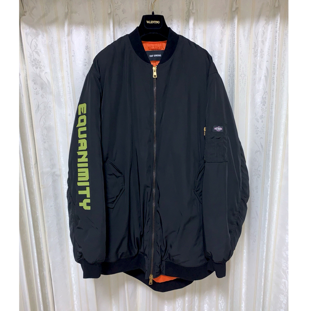 最新情報 RAF SIMONS - RAF SIMONS EQUANIMITY ボンバージャケット