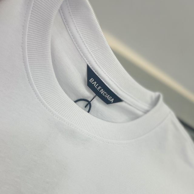 BALENCIAGA バレンシアガ T-SHIRT プリント半袖Tシャツホワイト 商品の