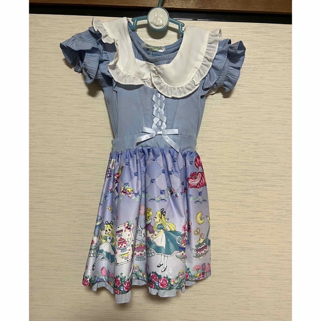 しまむら(シマムラ)のエコネコ　アリス　セット キッズ/ベビー/マタニティのキッズ服女の子用(90cm~)(ワンピース)の商品写真