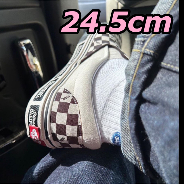 新品未使用タグ付き箱付きサイズキムタク着 Standard California vans 24.5cm