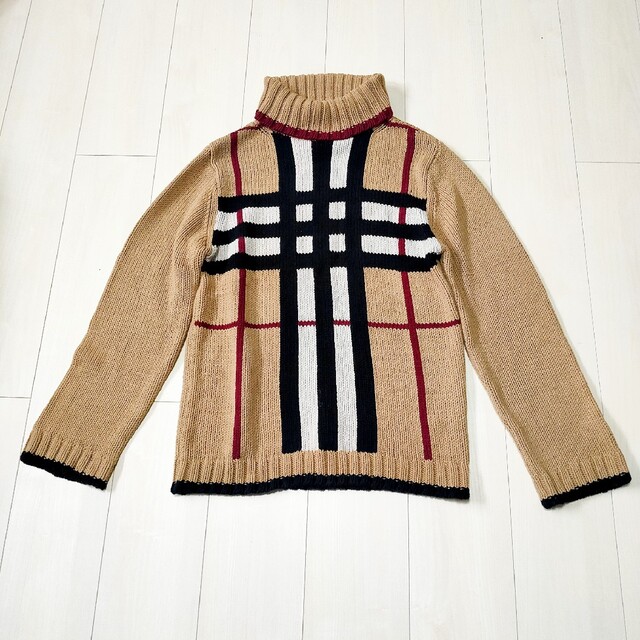 BURBERRYブラックレーベルニット