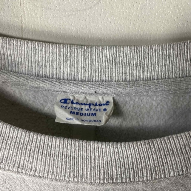 Champion(チャンピオン)のChampion リバースウィーブ トレーナー グレー M メンズのトップス(スウェット)の商品写真