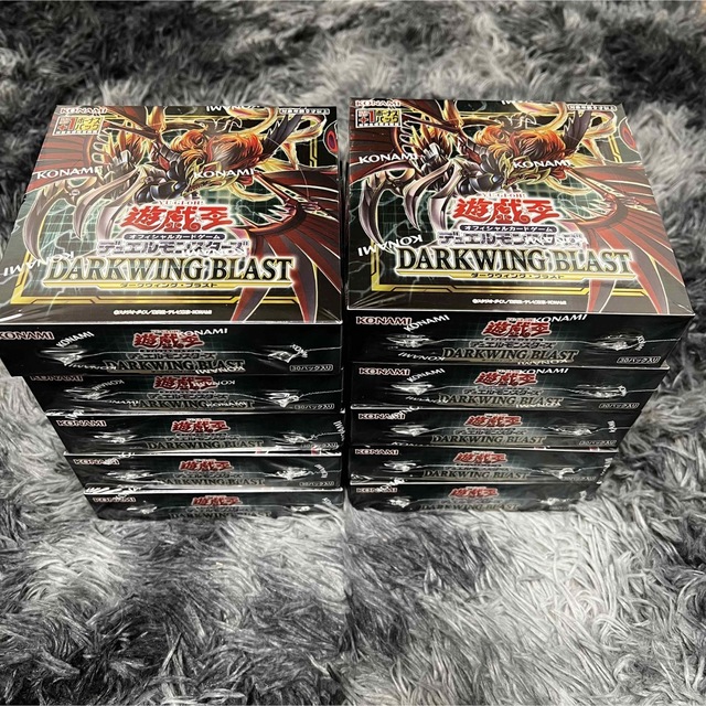 遊戯王 ダークウィングブラスト 10box シュリンク付き プラスワン付き ...