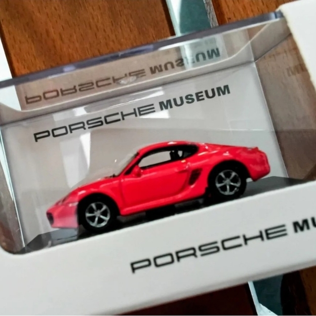 Porsche(ポルシェ)の5【ドイツ物】ポルシェ　ケイマン　モデルカー エンタメ/ホビーのおもちゃ/ぬいぐるみ(模型/プラモデル)の商品写真