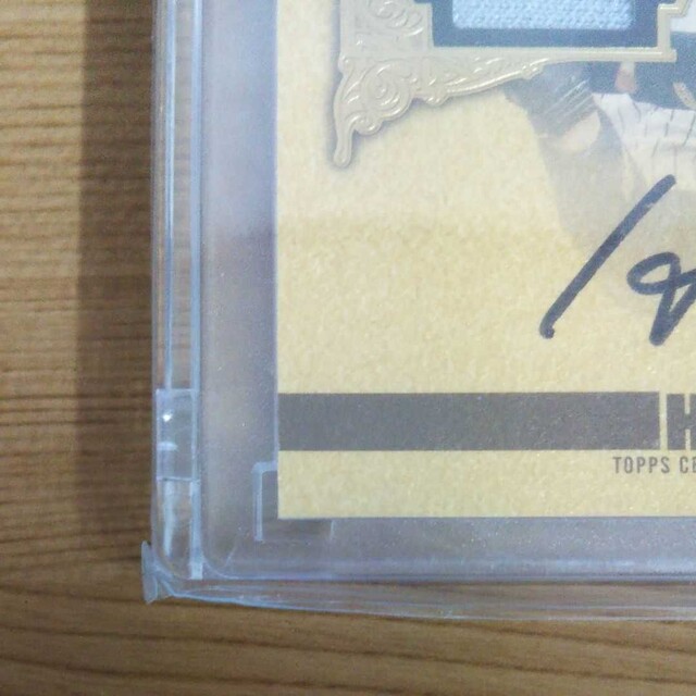 2019 topps Dynasty 直筆サイン実使用ユニフォーム 松井秀喜