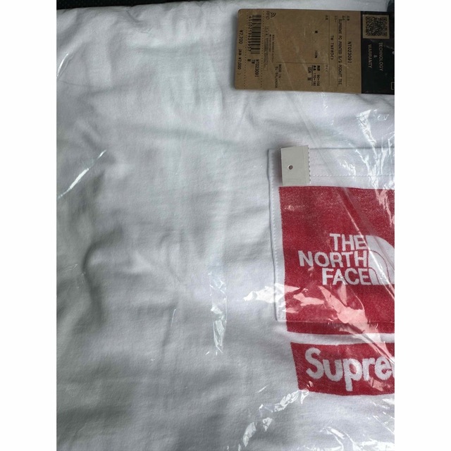 Tシャツ/カットソー(半袖/袖なし)Supreme North Face Printed Pocket Tee