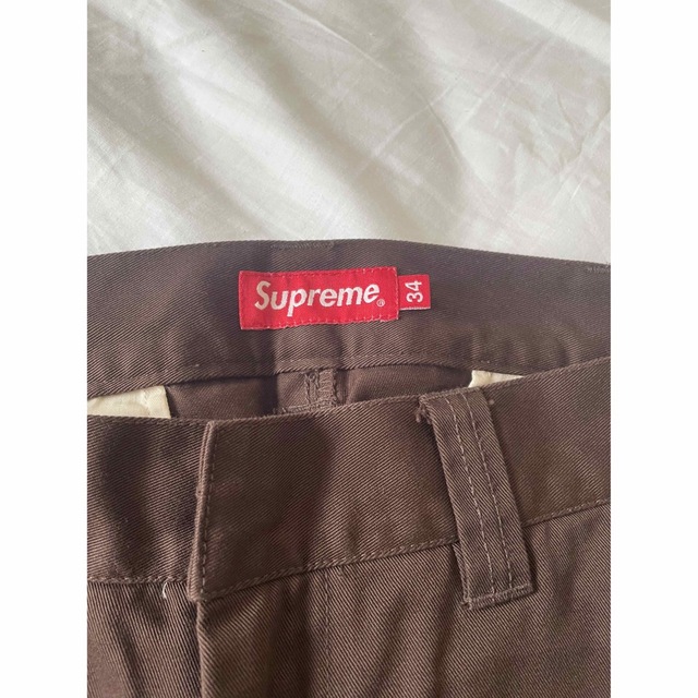 Supreme(シュプリーム)のsupreme シュプリーム　ワークパンツ メンズのパンツ(ワークパンツ/カーゴパンツ)の商品写真