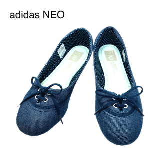 adidas - 【美品】adidas アディダス　バレエシューズ　フラット　軽量 パンプス