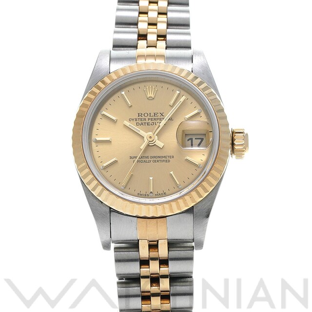 ロレックス ROLEX 79173 Y番(2003年頃製造) シャンパン レディース 腕時計