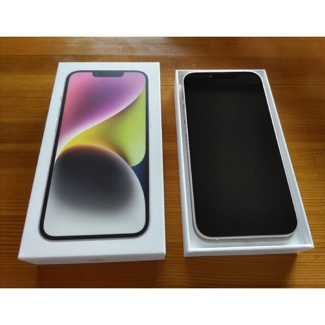 美品】アップル iPhone14 512GB スターライト 美品】アップル iPhone14 512GB スターライト
