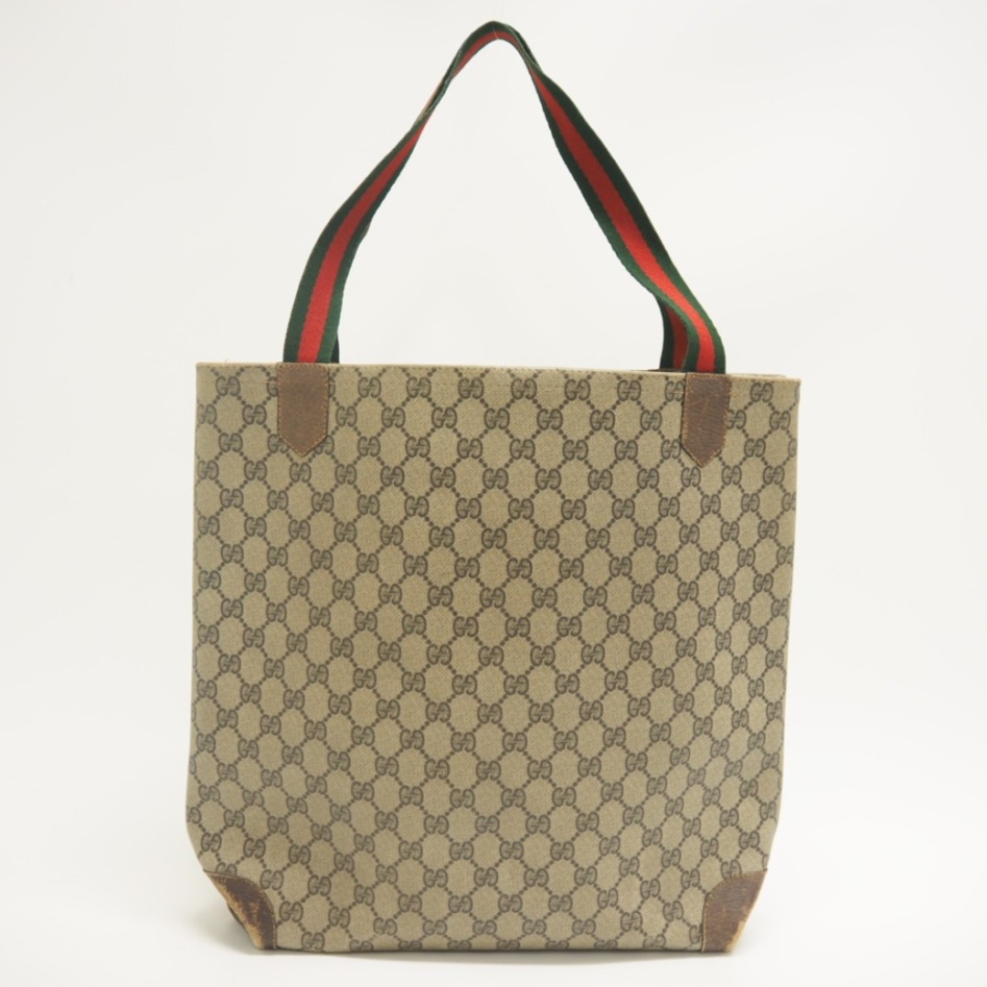 Gucci(グッチ)のグッチ GUCCI トートバッグ
 シェリー オールドグッチ ベージュ レディースのバッグ(トートバッグ)の商品写真