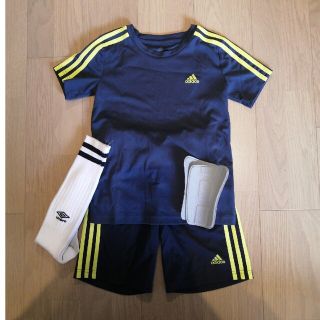 アディダス(adidas)のキッズサッカー着セット(Tシャツ/カットソー)