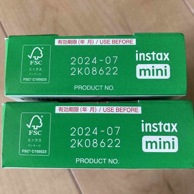 チェキ フイルム instax mini JP1(10枚入)2パック スマホ/家電/カメラのカメラ(その他)の商品写真