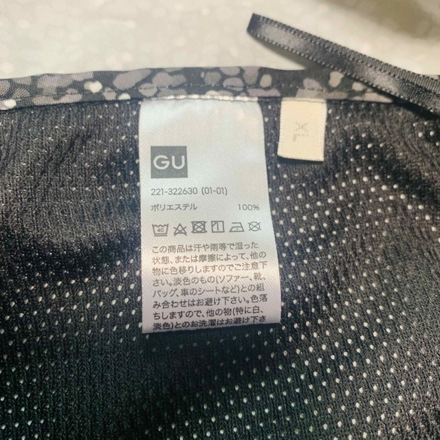 GU(ジーユー)の【美品】GU ランニングパンツ ショートパンツ レディース XL ブラック スポーツ/アウトドアのランニング(ウェア)の商品写真