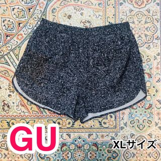 ジーユー(GU)の【美品】GU ランニングパンツ ショートパンツ レディース XL ブラック(ウェア)