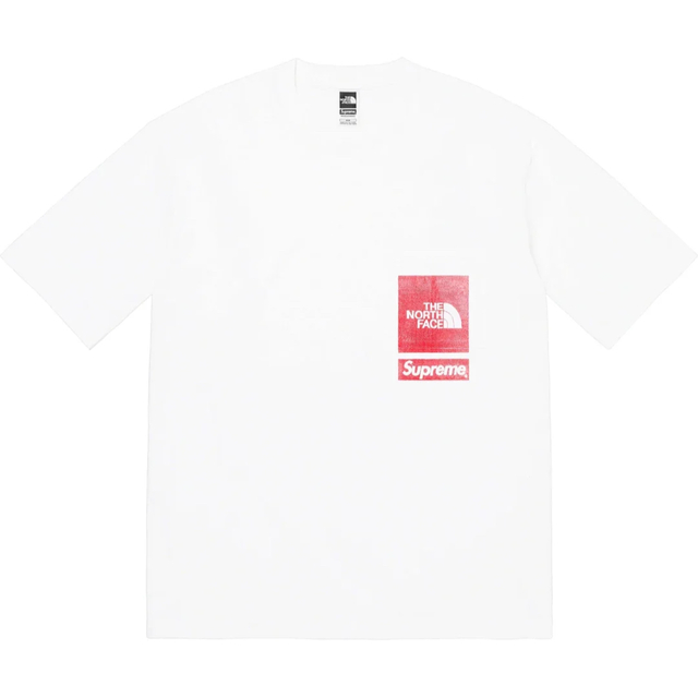 Supreme The North Face Printed Pocket TWhiteサイズ