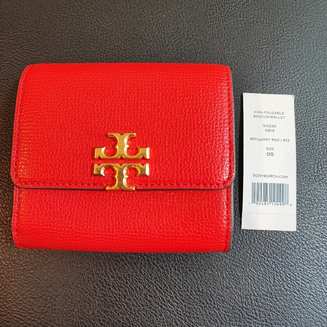 Tory Burch(トリーバーチ)の【新品】トリーバーチ TORY BURCH　二つ折り財布 レディースのファッション小物(財布)の商品写真