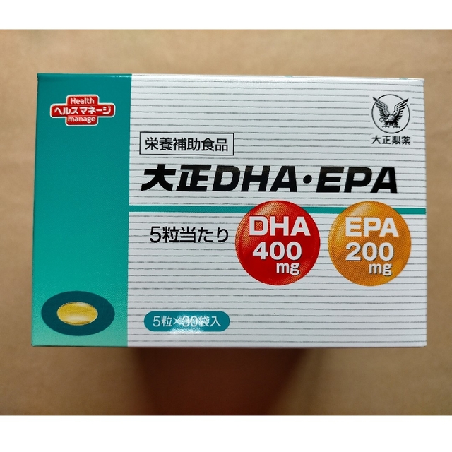 大正製薬 - 大正製薬 大正DHA・EPA 5粒×30袋×3箱 3月23日までのお値段 ...