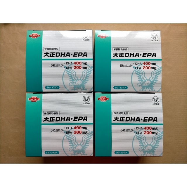 大正製薬　大正DHA・EPA　5粒×30袋×4箱　大正製薬dha