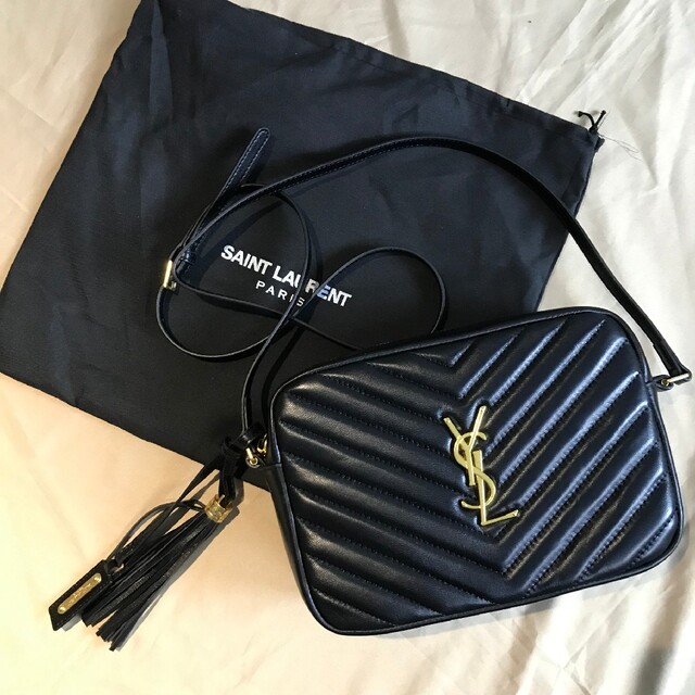 総合福袋 極 美品 ポーチ付き CELINE セリーヌ ロゴ 金具 レザー 本革