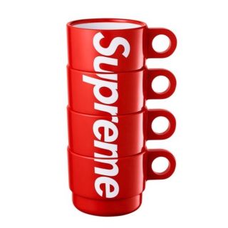 シュプリーム(Supreme)のSupreme Stacking Cups (Set of 4) "Red"(食器)