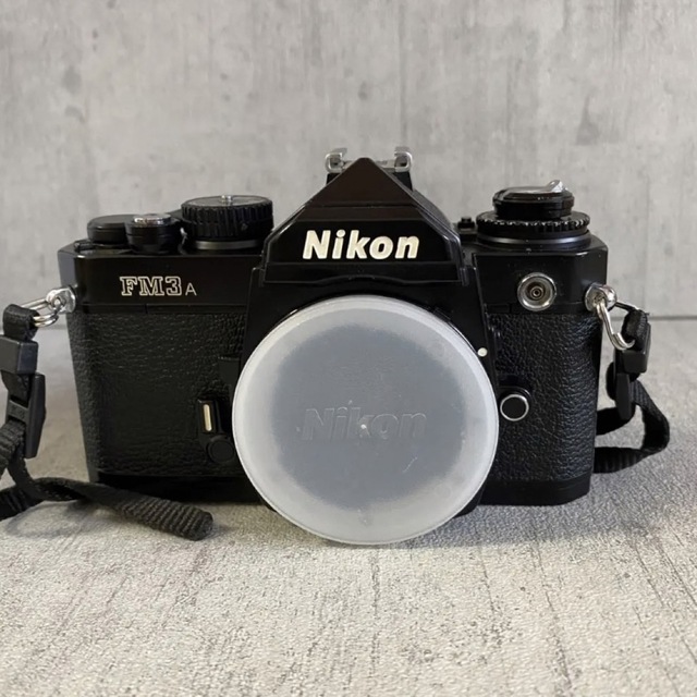 NIKON FM3A フィルムカメラ レンズ付(箱、説明書有) 【特別送料無料