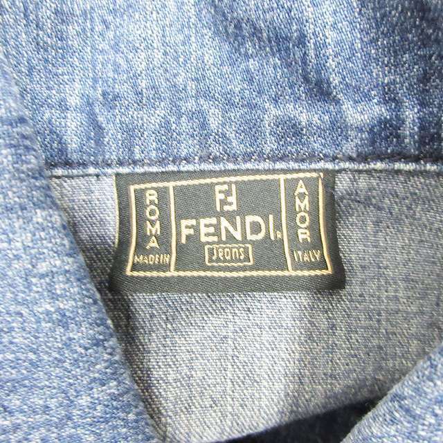 品質は非常に良い FENDI ジージャン デニムジャケット 美品 Gジャン