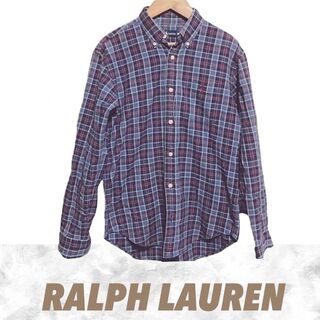 ラルフローレン(Ralph Lauren)のRALPH LAUREN 長袖 シャツ チェック 子供服(ブラウス)