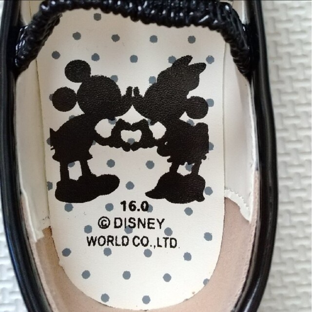 Disney(ディズニー)の192最終値引【16㎝】ワールド Disneyミニーマウス フォーマルシューズ キッズ/ベビー/マタニティのキッズ靴/シューズ(15cm~)(フォーマルシューズ)の商品写真