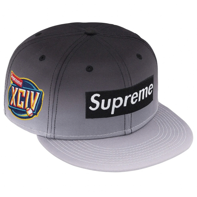 Supreme Gradient Box Logo New Era Black