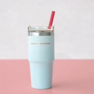 スターバックスコーヒー(Starbucks Coffee)のStarbucks Stanley スタバ サマージョイ スタンレーライトブルー(タンブラー)