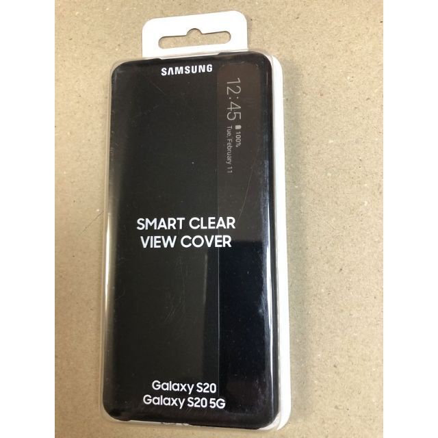 SAMSUNG(サムスン)の【訳・未開封】Galaxy S20 Smart Clear View カバー純正 スマホ/家電/カメラのスマホアクセサリー(Androidケース)の商品写真