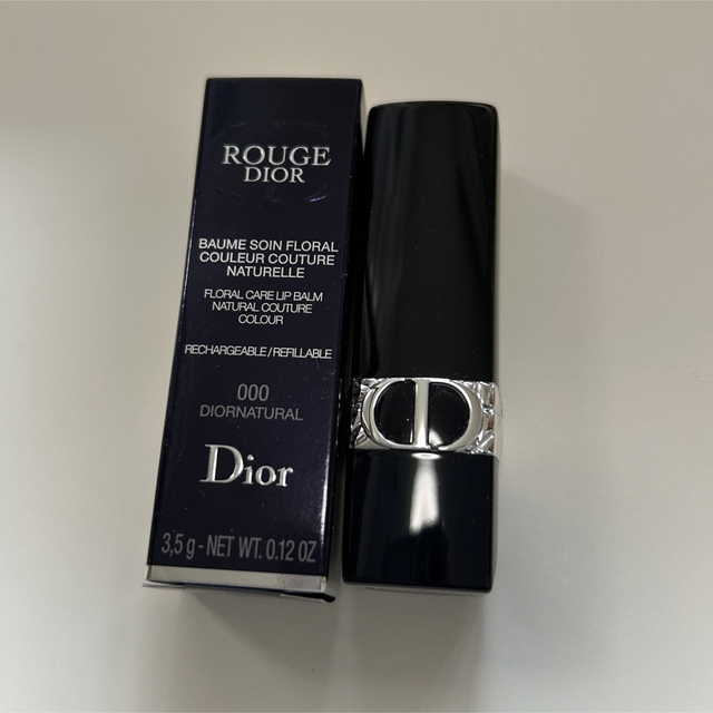 Dior(ディオール)のディオール ルージュ バーム 000クリア サテン リップバーム リップクリーム コスメ/美容のスキンケア/基礎化粧品(リップケア/リップクリーム)の商品写真