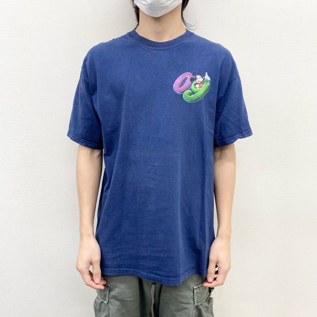 Hanes - 【中古】 ゆうパケット対応 ディズニー WALT DISNEY World T