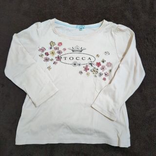 トッカ(TOCCA)のトッカ  薄いピンク🌸ロングTシャツ 100センチ(Tシャツ/カットソー)