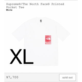 シュプリーム(Supreme)のThe North Face Printed Pocket Tee(Tシャツ/カットソー(半袖/袖なし))