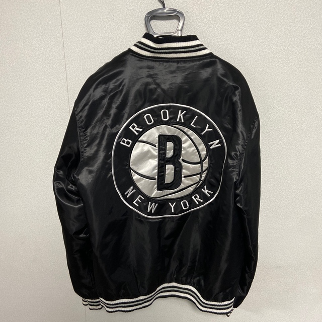 Mika様分　 Brooklyn Nets Full-Snap Jacket   メンズのジャケット/アウター(スタジャン)の商品写真