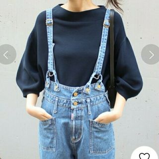 スピックアンドスパン(Spick & Span)の☆えり様専用2点☆ Spick&Spanコットンストレッチボリュームスリーブ(ニット/セーター)